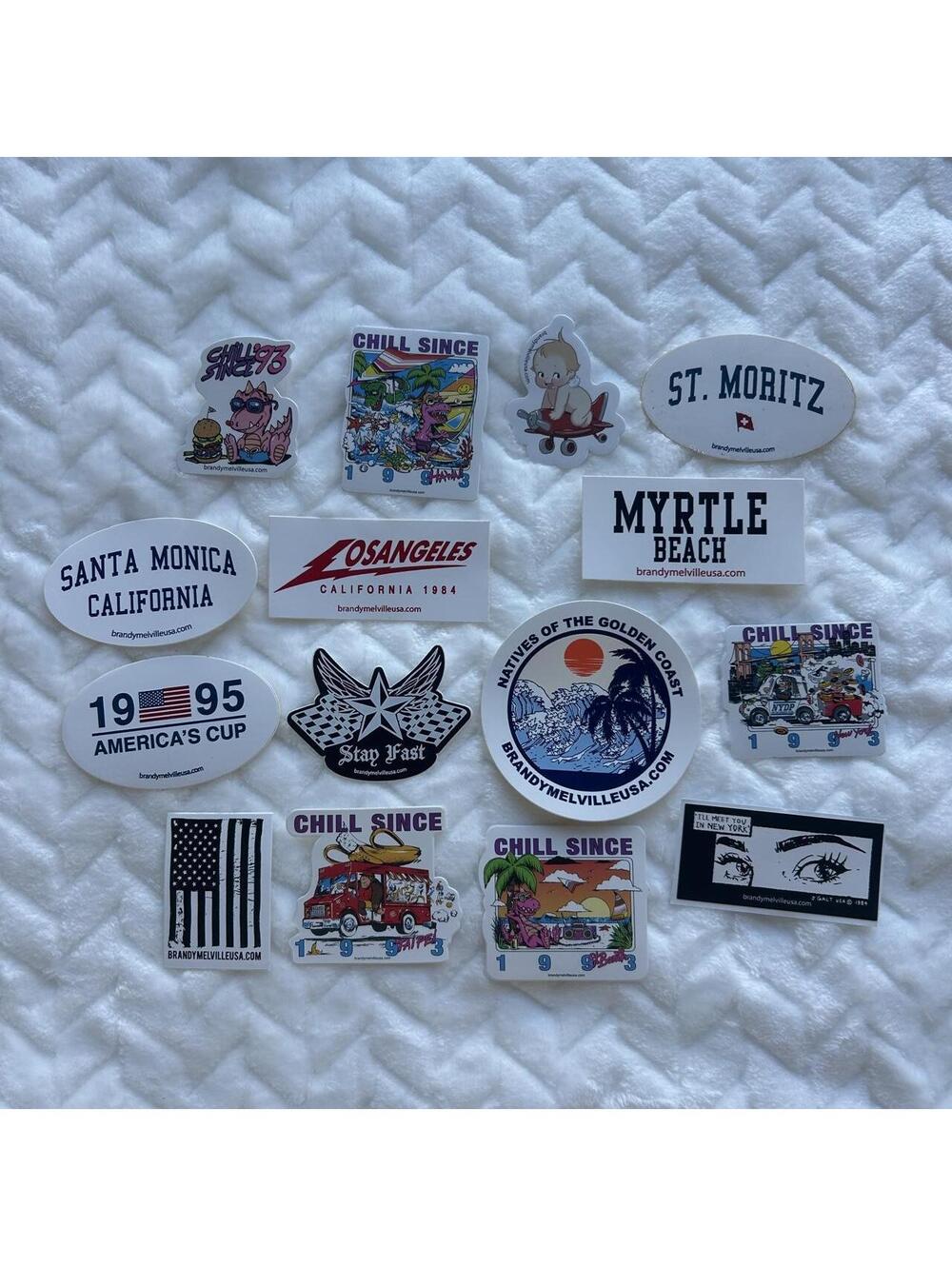 Brandy Melville stickers bundle